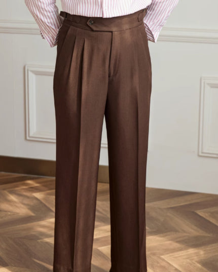 Versatile Casual Wide Leg High-waisted Trousers