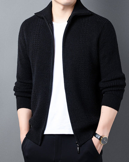 Spring And Autumn New Casual Men's Outerwear Sweater