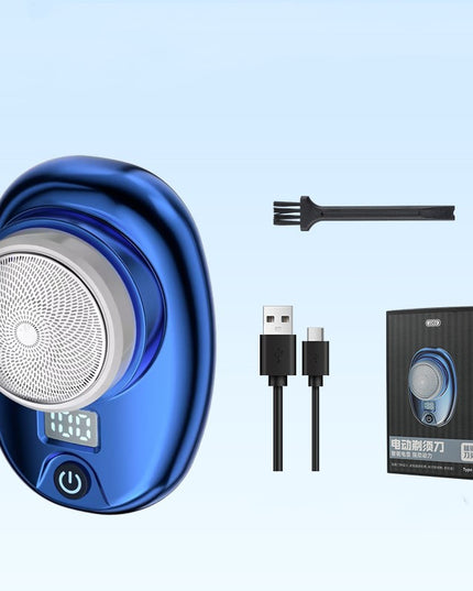 Digital Waterproof Travel Electric Portable Shaver