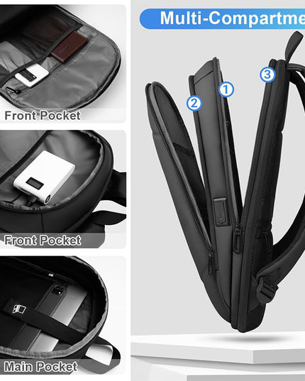 Computer Backpack Belt USB Charger Port