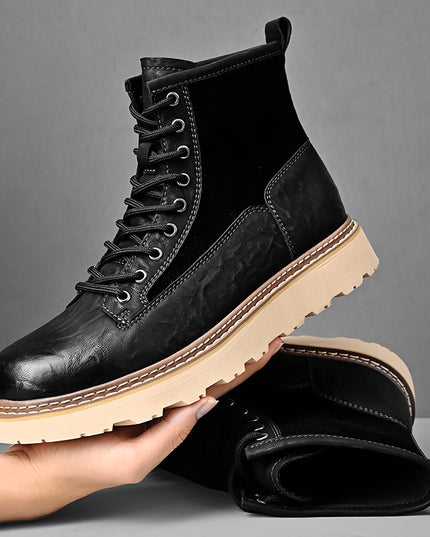 Trend Men's High-top British Style Working Boots