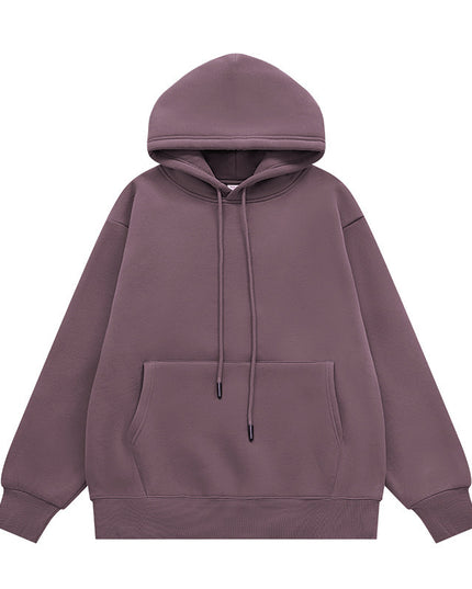 Fleece-lined Thick Hooded 10 Color Fleece Sweater Sweatpants