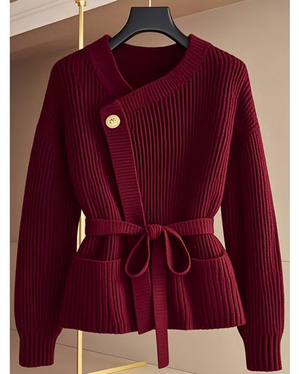 Red Design Sense Birthday Year Sweater