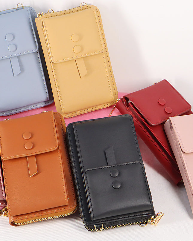 Women's Bag Shoulder Crossbody Pannier Bag Solid Color Simple Student Cross-border E-commerce Multi-purpose Package
