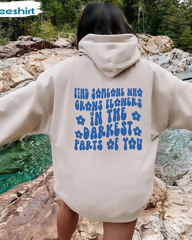 Every Thing Will Be Okay Creative Letter Hoody Female Casual Pocket Hoodie Fashion Loose Clothes Warm Comfortable Pullover