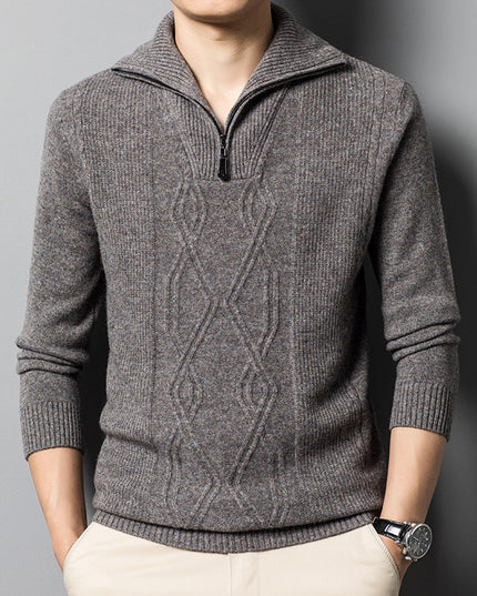 Middle-aged Thick Thermal Knitting Base Clothing