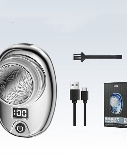 Digital Waterproof Travel Electric Portable Shaver