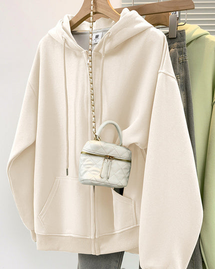 Women's Cotton Hooded Sweater Spring And Autumn