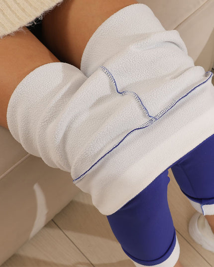 Cashmere Winter Wear High Waist Leggings For Women