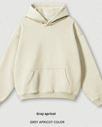 Gray Apricot Hooded