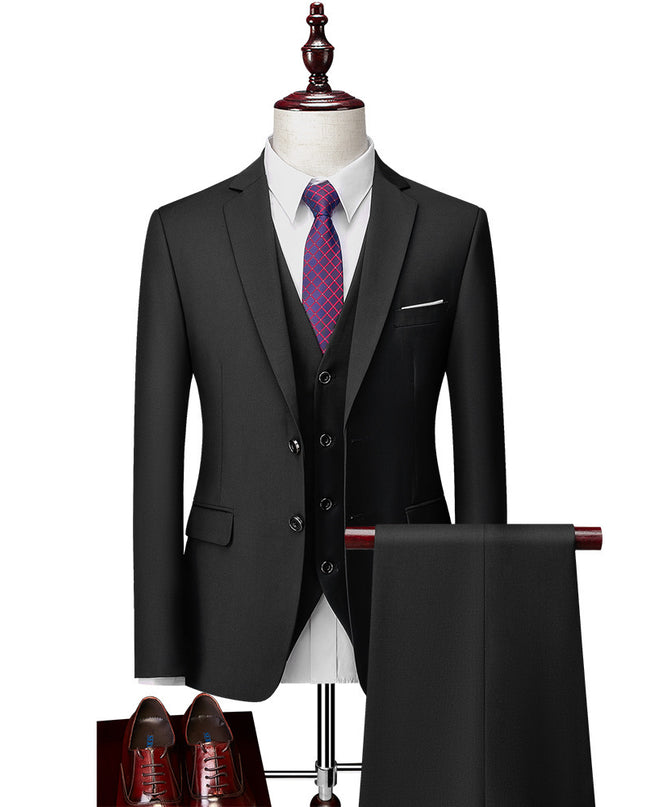 Business Casual Men's Korean Slim Suit
