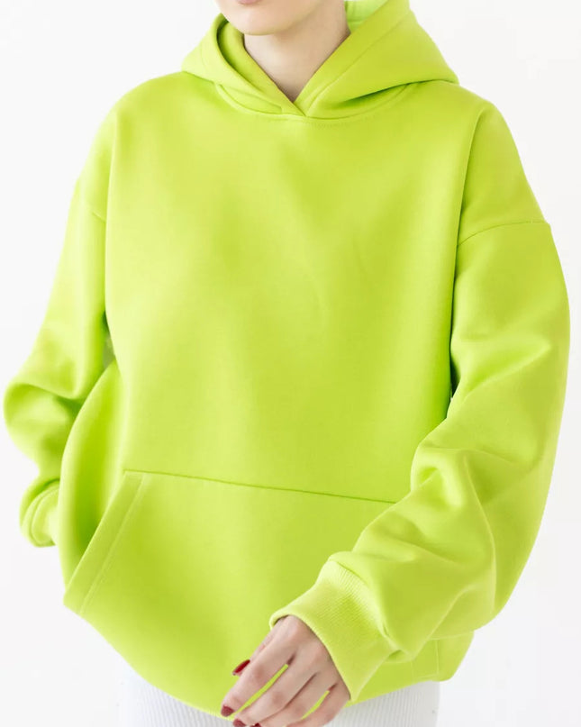 Women's Long-sleeved Hooded Sweater