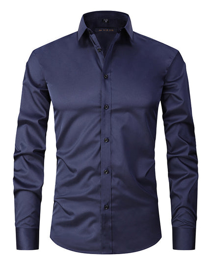Stretch Long Sleeve Shirt Men's Work