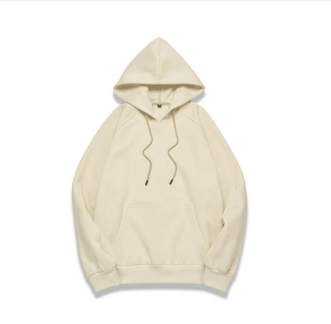 Loose Cool Blank Fleece Sweater Men's