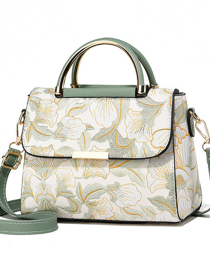 Chinese Style Printed Trendy Women's Shoulder Messenger Bag