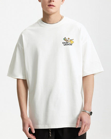 Outdoor Camping Printed T-shirt