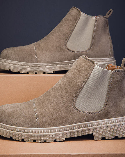 Slip-on Gao Banglun Retro Boots Men