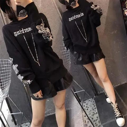 Women's Cotton Sweater Loose Plus Size