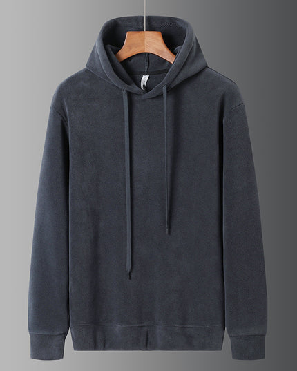 Hooded Sweater Same Autumn And Winter Solid Color