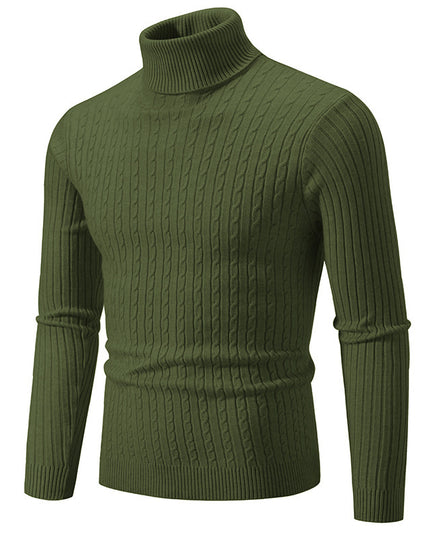 Retro Simple High Collar Bottoming Sweater Wear Casual Thin Slimming Knitwear