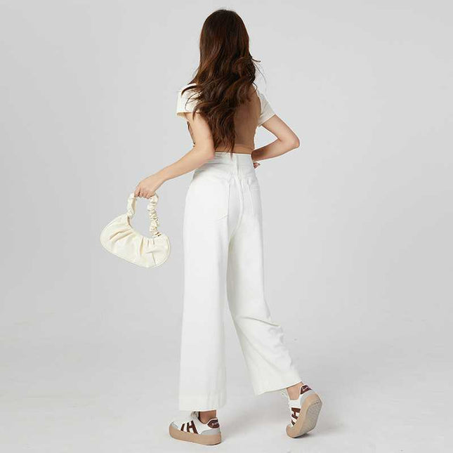 Cool Thin High Waist Loose Wide Leg Pants