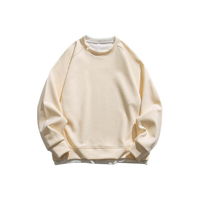 Heavy Fake Two-piece Round Neck Sweater