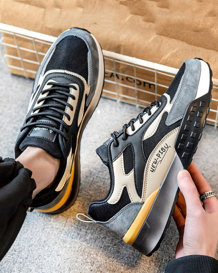 Men's Fleece Sports Casual Cotton Shoes
