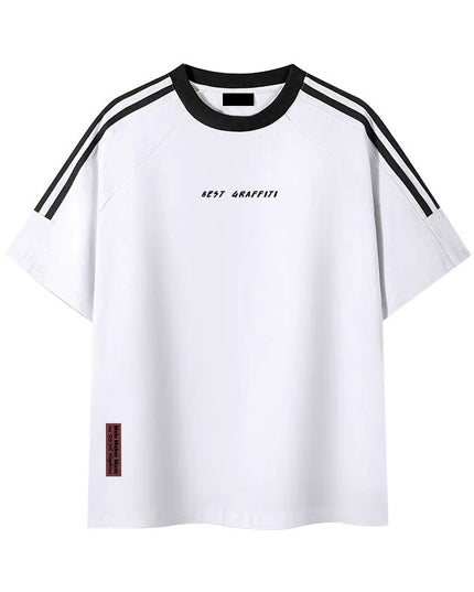 Men's Summer Thin Heavy Cotton Short Sleeve