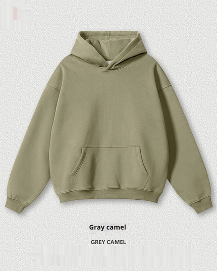 Casual Basic Style Hooded Sweatshirt And Sweatpants Sports Men