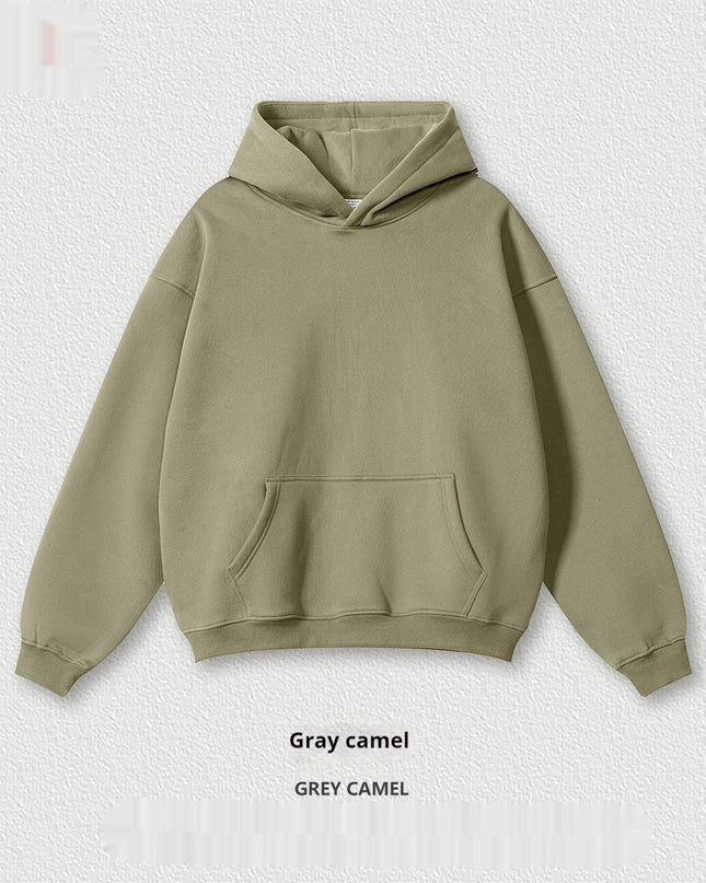 Casual Basic Style Hooded Sweatshirt And Sweatpants Sports Men