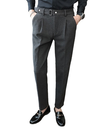 Suit Pants New Men's Thickened Casual Suit Pants
