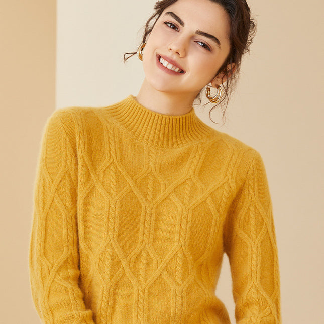 Thickened Pullover Base Woolen Sweater
