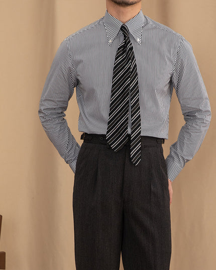 Commuter's All-matching Cotton Business Casual Long Sleeve Shirt