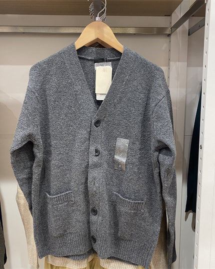 Soft Loose Casual V-neck Knitted Cardigan Sweater