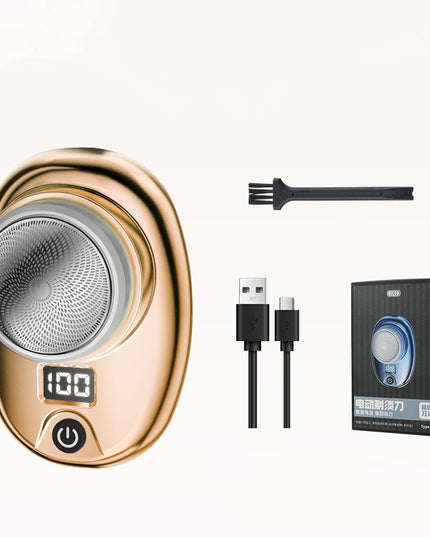 Digital Waterproof Travel Electric Portable Shaver