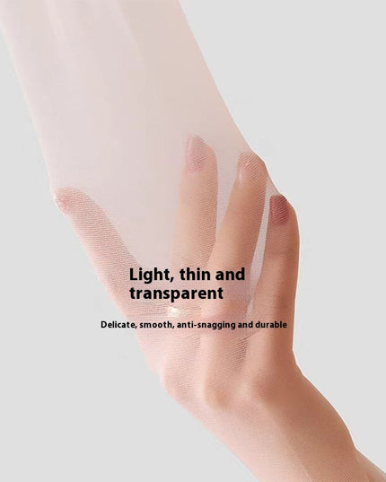 Thigh Stockings Women's Red Edge Black Edge Stockings Thin Black Silk