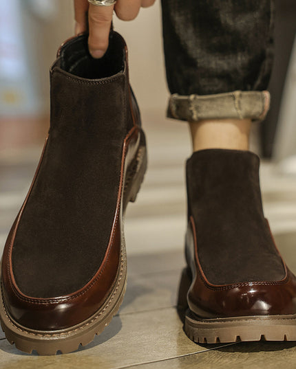 Martin Boots Casual Sports All-match Men's Mid-calf Retro Shoes