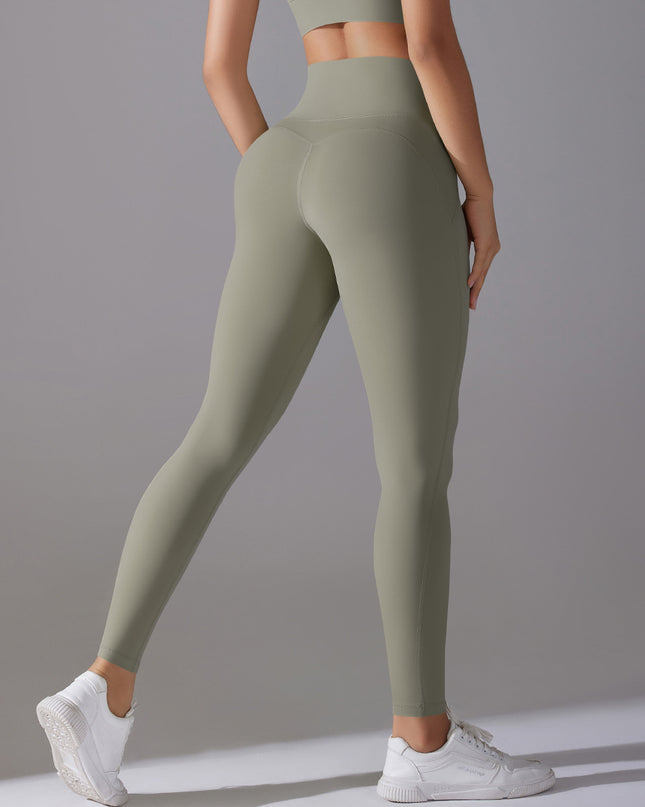 Internet Celebrity High Waist Hip Lift Nude Feel Hot Pants Yoga Pants Women