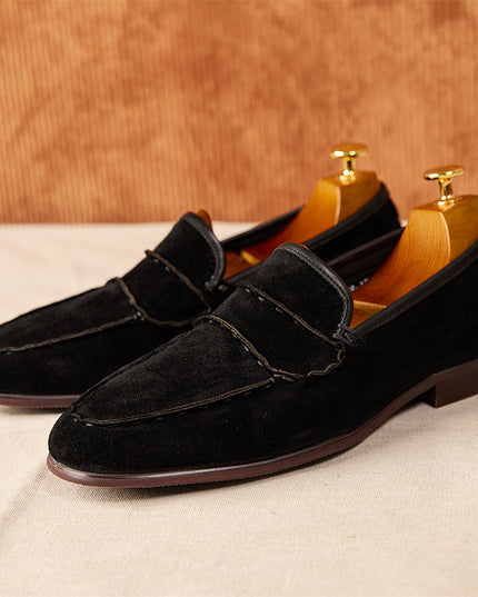 Men's Retro Shoes A Fashionable Suede