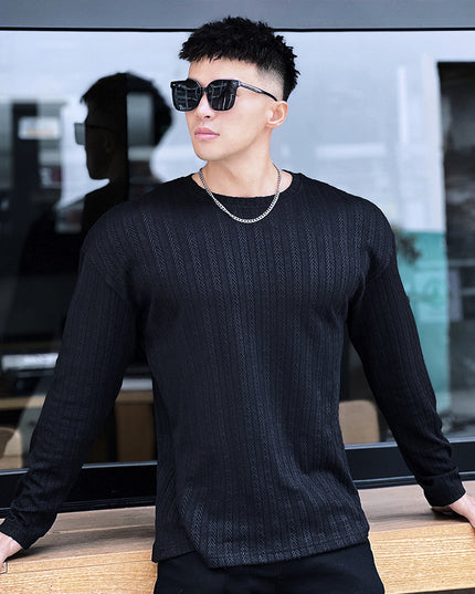 Men's Fitness Sportswear Long Sleeved T-shirt