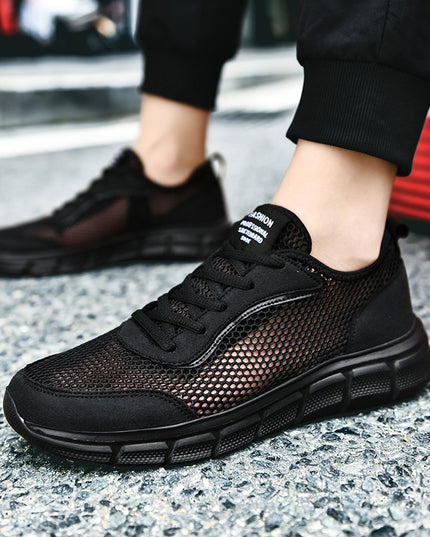 Net Shoes Men's Shoes Summer Breathable Hollow Mesh Sports Shoes