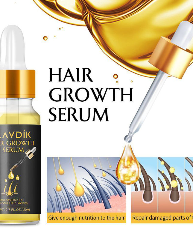 Damaged Hair Repair Women Men's Fast Hair Growth Essence Oil Anti-hair Loss Lotion