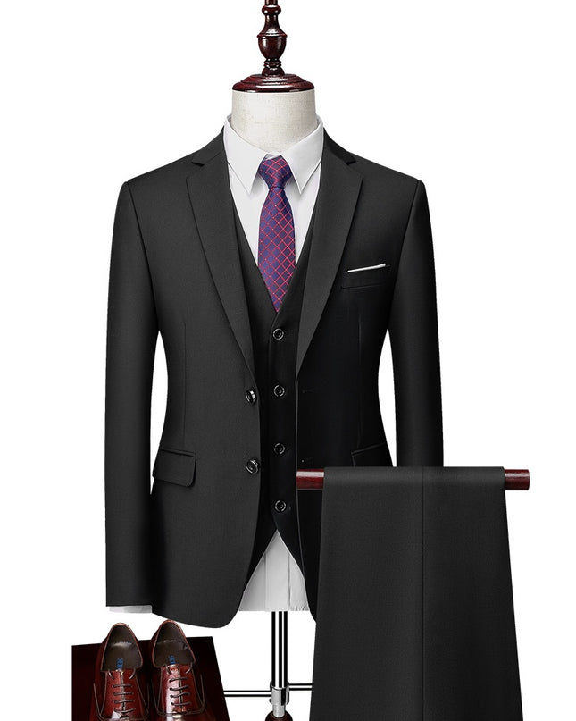 Men's Ruffian Handsome Casual Suit Full Set