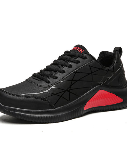 Casual Leather Sports Casual Running Daddy Shoes