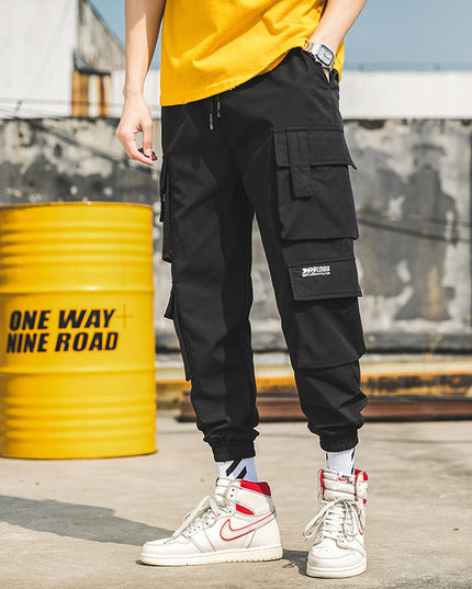 Men's Trendy Loose Closure Pants Korean Style
