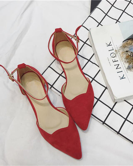 Pointed Toe Work Shoes Summer Women