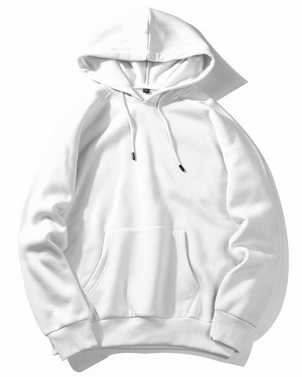 Loose Cool Blank Fleece Sweater Men's