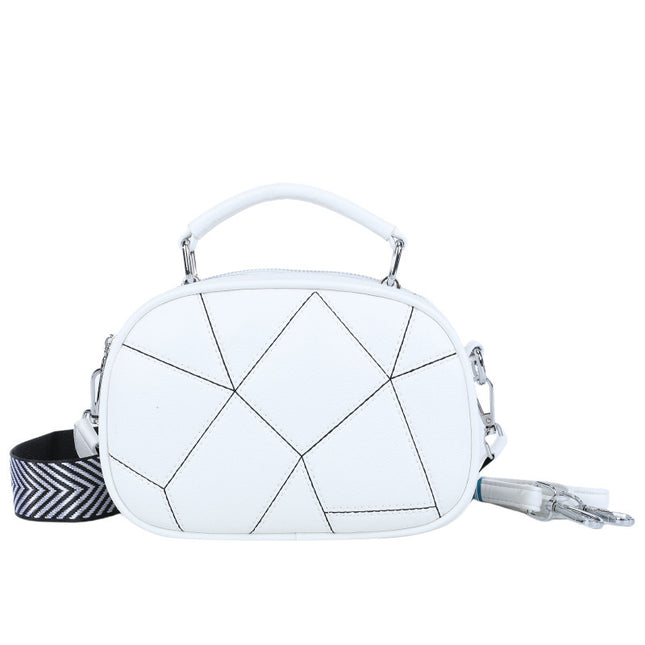 Fashion Three-layer Retro Trendy Patchwork Small Bag