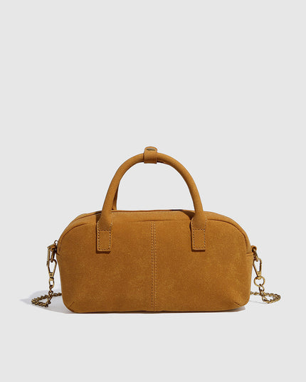Retro Commuter Women's French Stick Pleated Tote Bag