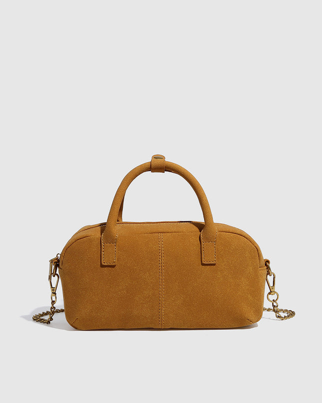 Retro Commuter Women's French Stick Pleated Tote Bag